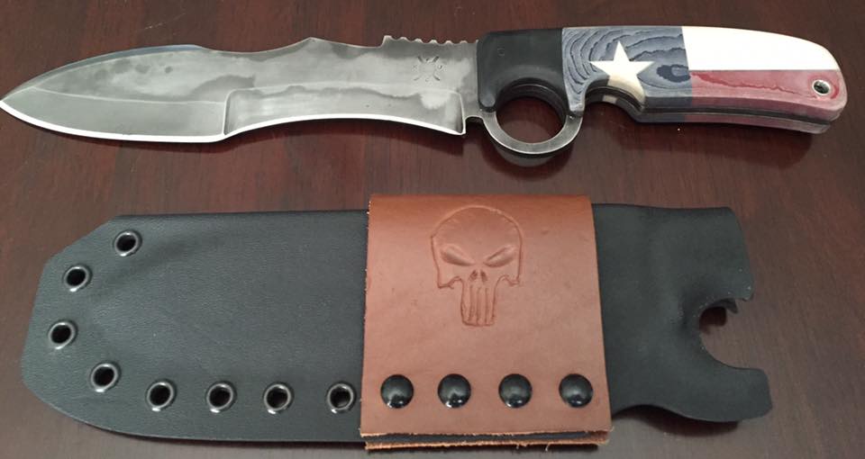 Original 13.5 inch Texas Warrior with hamon